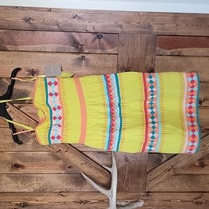 Southwest print summer dress